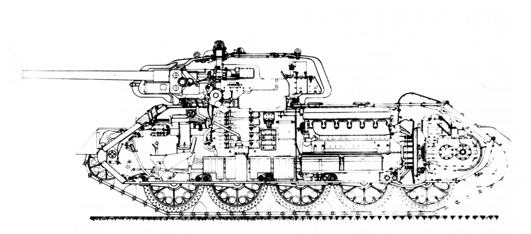 Т 43 чертеж