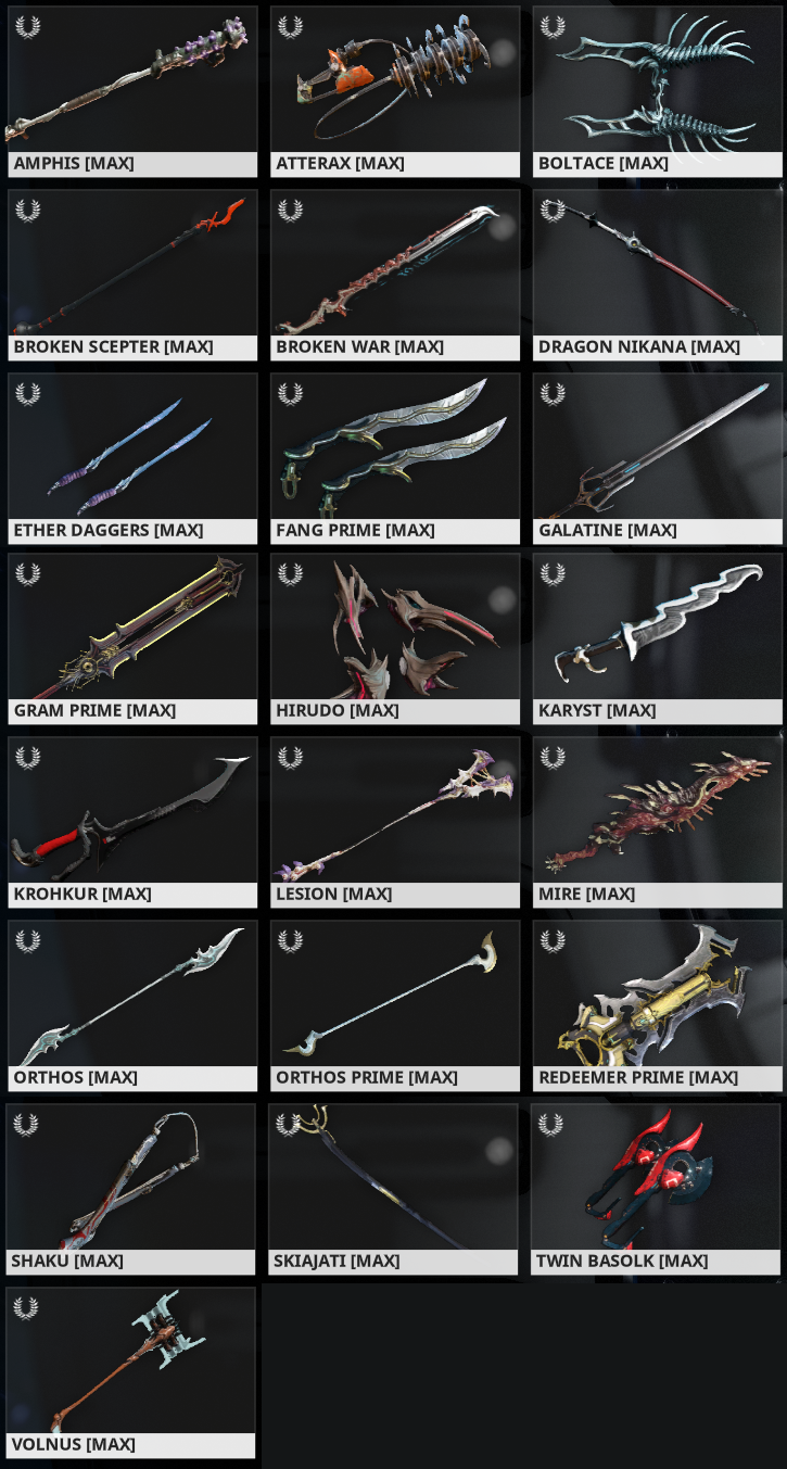 Melee Weapon should keep? - helping - Warframe Forums